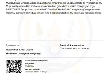 INGINGO Z’INGENZI Z’IMPAMVU YO GUSABA GUHINDUZA AMAZINA