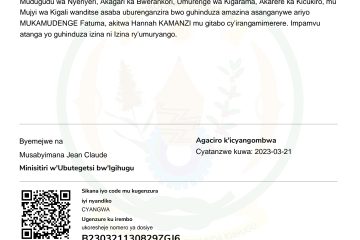 INGINGO Z’INGENZI Z’IMPAMVU YO GUSABA  GUHINDUZA AMAZINA