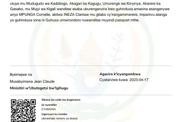 INGINGO Z’INGENZI Z’IMPAMVU YO GUSABA GUHINDUZA AMAZINA