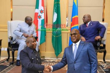 Ndayishimiye mu mayira abiri ku ngabo ze ziri muri Congo nyuma yuko Rubaya ifashwe Ndayishimiye mu mayira abiri ku ngabo ze ziri muri Congo nyuma yuko Rubaya ifashwe