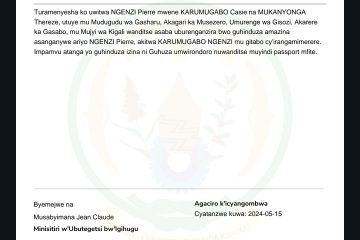 INGINGO Z’INGENZI Z’IMPAMVU YO GUSABA  GUHINDUZA AMAZINA