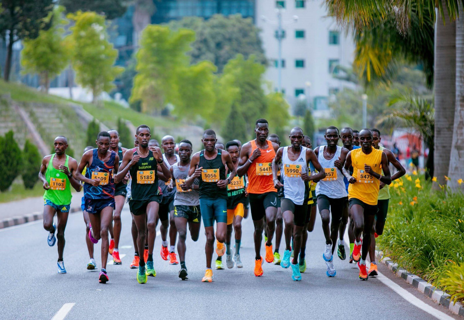 Abarenga ibihumbi 8 bo mu bihugu 34 bagiye guhurira muri ‘Kigali International Peace Marathon’ ya 2024