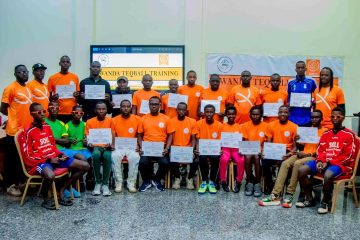 Hasojwe amahugurwa k’umukino mushya wa Teqball, Biha intego yo kuba icyitegererezo muri Afurika