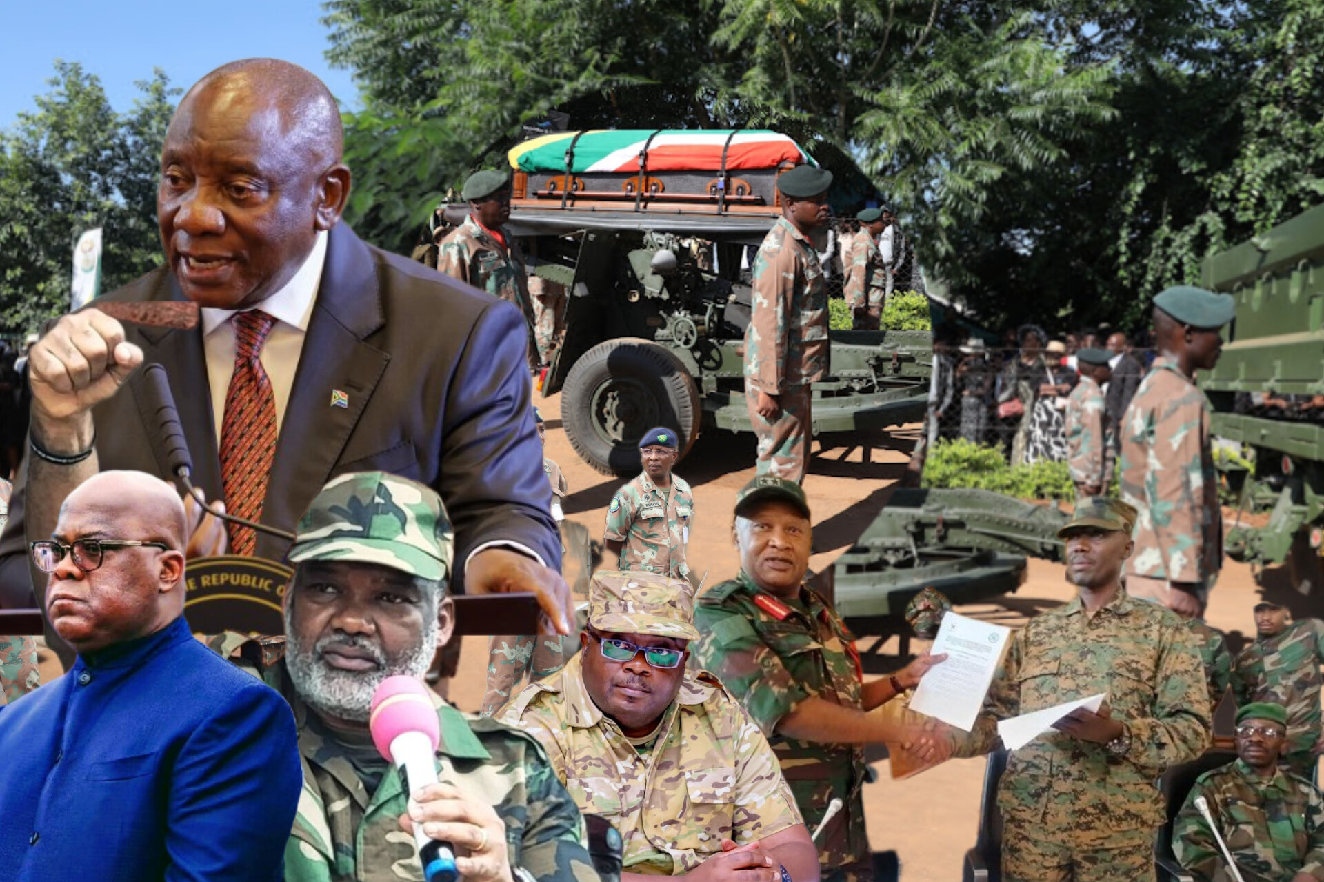 Ingabo za Afurika y’Epfo Zavanye Ipfunwe muri Congo mu Gikorwa cya SAMIDRC
