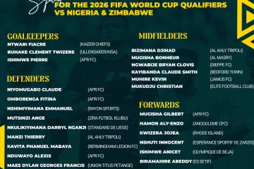 Amasura mashya ku rutonde rw’agateganyo rw’abazakina imikino yo gushaka itike y’igikombe cy’Isi 2026 na Nigeria na Zimbabwe