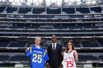Visit Rwanda yasinyanye amasezerano y’ubufatanye n’amakipe ya LA Clippers na Los Angeles Rams zo muri Amerika