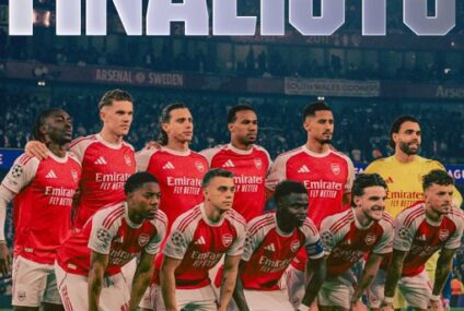 Perezida Kagame yashimye Arsenal FC yageze ku mukino wa nyuma wa UEFA Champions League