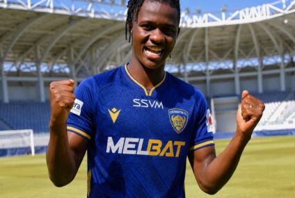 Myugariro Imanishimwe Emmanuel watandukanye na AEL Limassol yo muri Chypre yerekeje mu ikipe ya Chennaiyin FC yo mu Buhinde