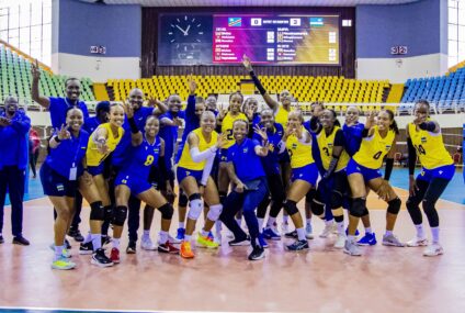 Volleyball: Mu mikino y’igikombe cy’Afurika mu Bagore iri kubera muri Kenya, U Rwanda rwandagaje Repubulika Iharanira Demokarasi ya Congo (DRC)