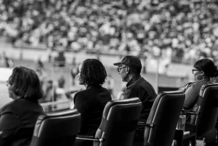 AMAFOTO : Perezida Paul Kagame yakurikiye umukino Amavubi yatsindiyemo Liberia 3-1